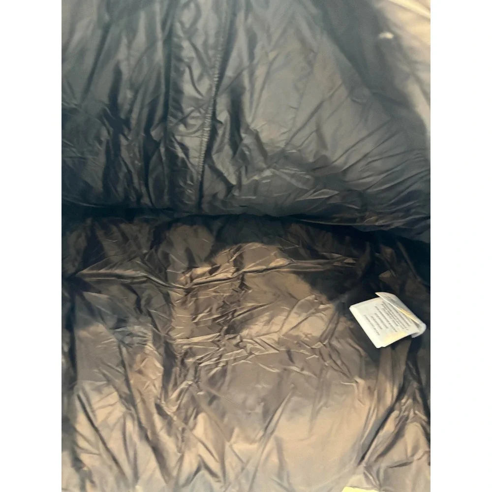 SOIA & KYO Breanna SP Womens Long Down Puffer Coat Black Hooded Size Large - Picture 3 of 13